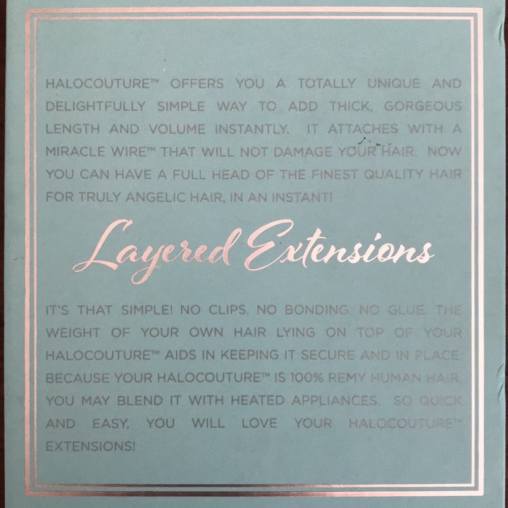 HALOCOUTURE 14” layered extensions - Picture 3 of 8